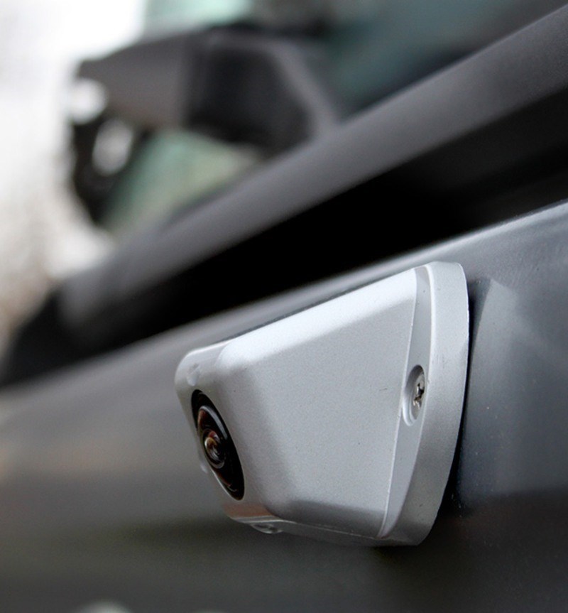 Backkamera sopbil - säker sophämtning HEM